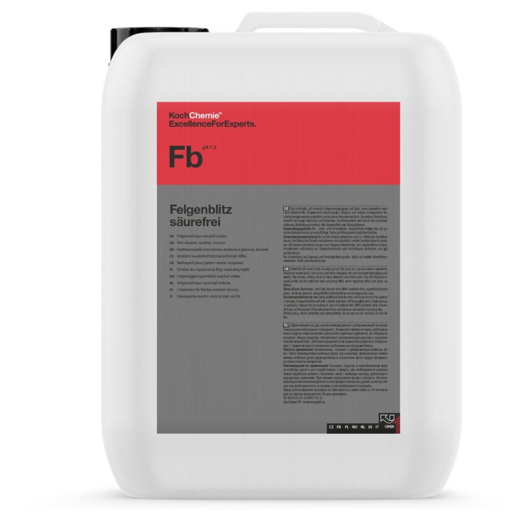 Detergente gel neutro cerchi Koch Chemie Felgenblitz Säurefrei 5 lt