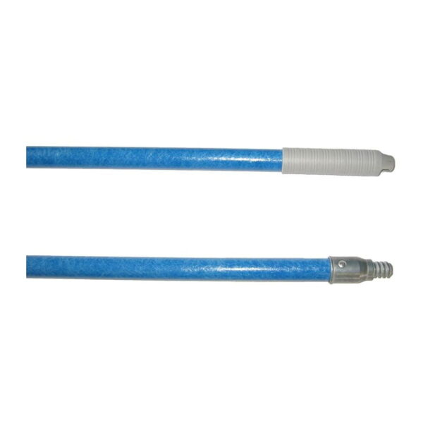 Manico in fibra di vetro 140 cm con punta in metallo