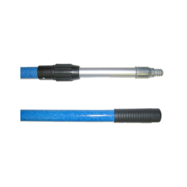 Manico telescopico Pro 2 x 1,5 mt blu